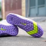 Giày Bóng Đá Cỏ Nhân Tạo Mercurial Vapor 16 Pro Bo Thun Tím/Chuối TF 