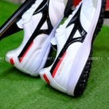  Giày Bóng Đá Cỏ Nhân Tạo Mizuno Morelia Sala Japan Đế Đệm Trắng Vạch Đen TF 