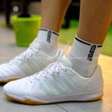  Giày Bóng Đá Futsal Top Sala Trắng Sọc Mint IC 