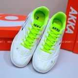  Giày Bóng Đá Chính Hãng AKKA Power 4 Trắng/Xanh lá TF 