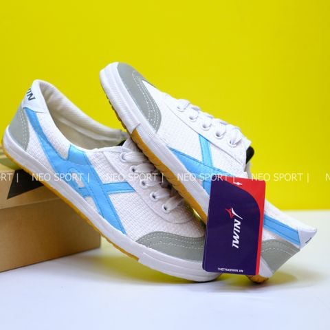  Giày Thể Thao Đa Năng Bata Iwin Trắng/Xanh Ngọc 