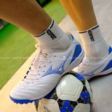  Giày Bóng Đá Chính Hãng Mizuno Morelia Neo IV Pro AS Trắng/Xanh TF 