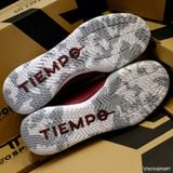  Giày Bóng Đá Futsal Tiempo 9 Pro Đỏ Đô Đế Camo IC 