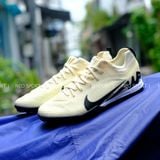  Giày Bóng Đá Cỏ Nhân Tạo Mercurial Vapor 15 Pro Airzoom Bo Thun Nâu trà sữa Mad Ready TF 