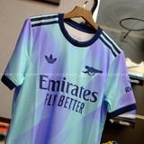  Bộ Áo Thái/CLB - Arsenal bản Player sân khách Tím/Xanh 24/25 