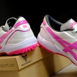  Giày Bóng Đá Cỏ Nhân Tạo ASICS C3 Hồng/Trắng TF 