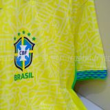  Áo Bóng Đá Thái Lan - Brazil Vàng Sân Nhà 24/25 Bản PLAYER 