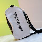  Túi đựng giày 2 NGĂN đa năng NEO SPORT - TRẮNG 