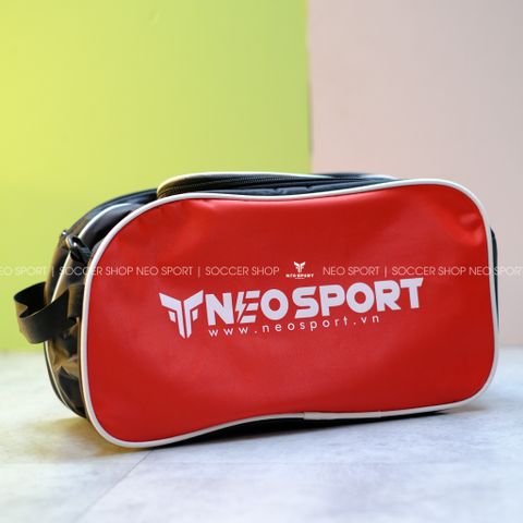  Túi đựng giày 2 NGĂN đa năng NEO SPORT - ĐỎ 