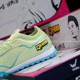  Giày Bóng Đá Chính Hãng Wika Giày đá bóng Wika QH19 Z-Vol Quang Hải vàng xanh TF 