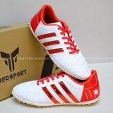  Giày Bóng Đá Cỏ Nhân Tạo 3 sọc 11Pro NEO Da sần Đỏ Trắng TF 