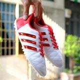  Giày Bóng Đá Cỏ Nhân Tạo 3 sọc 11Pro NEO Da sần Đỏ Trắng TF 