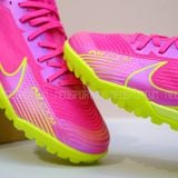  Giày Bóng Đá Cỏ Nhân Tạo Mercurial Vapor 15 Pro Airzoom SF Bo Thun Hồng Đế Chuối TF 