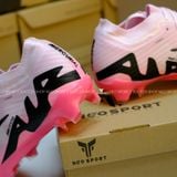  Giày Bóng Đá Cỏ Tự Nhiên Mercurial Air Zoom Vapor 15 Elite Bo Thun Mad Briliance Hồng Nhạt FG 