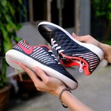  Giày Bóng Đá Futsal Lunar Gato II Đen Logo Đỏ IC 