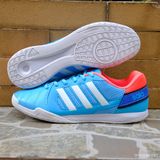  Giày Bóng Đá Futsal Top Sala Xanh Da Đế Trắng IC 