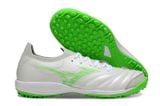  Giày Bóng Đá Cỏ Nhân Tạo Mizuno Morelia Neo 3 Sala Beta SF Bo Thun Trắng/Xanh Lá TF 