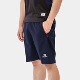  Quần Short Bulbal Waso 4 Vải Si - Xanh Đen/Đỏ 