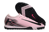  Giày Bóng Đá Cỏ Nhân Tạo Mercurial Vapor 16 Elite Bo thun Hồng nhạt gót đen TF 