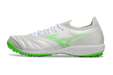  Giày Bóng Đá Cỏ Nhân Tạo Mizuno Morelia Neo 3 Sala Beta SF Bo Thun Trắng/Xanh Lá TF 