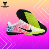  Giày Bóng Đá Cỏ Nhân Tạo Mercurial vapor 13 Pro Bo Thun Neymar đế đen F1 TF 