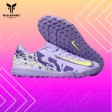  Giày Bóng Đá Cỏ Nhân Tạo Mercurial Vapor 16 Academy Tím/Chuối TF 