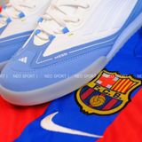  Giày Bóng Đá Futsal F50 Freestyle 24 Messi Trắng/Xanh Da IC 