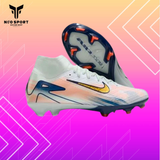  Giày Bóng Đá Cỏ Tự Nhiên Mercurial Vapor 16 Superfly cổ cao MDS009 Xám Xanh FG 