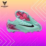  Giày Bóng Đá Cỏ Tự Nhiên Mercurial Vapor 16 Elite Xanh ngoc gót hồng FG 