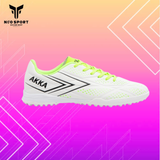  Giày Bóng Đá Chính Hãng AKKA Power 4 Trắng/Xanh lá TF 