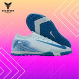  Giày Bóng Đá Cỏ Nhân Tạo Mercurial Vapor 16 Elite bo thun Xanh Da TF 