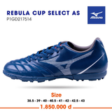  Giày Bóng Đá Chính Hãng Mizuno Rebula Cup Select As Xanh Đen TF 