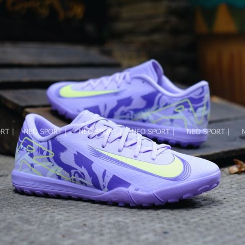  Giày Bóng Đá Cỏ Nhân Tạo Mercurial Vapor 16 Academy Tím/Chuối TF 
