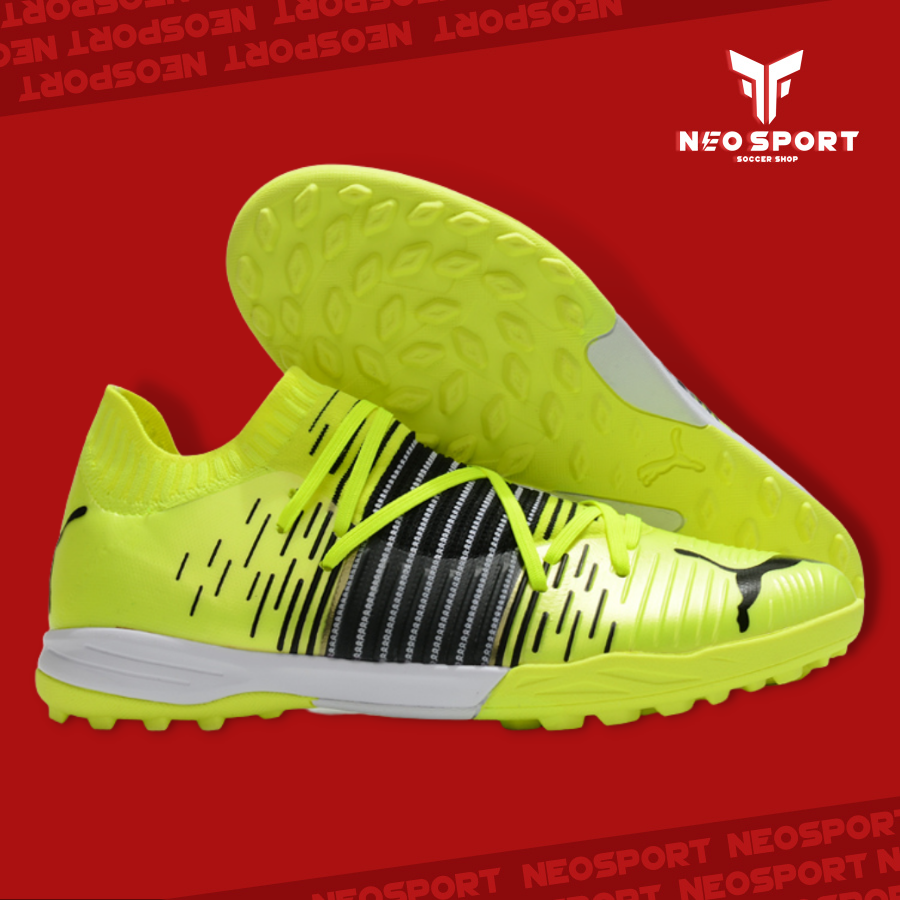 Giay Bong đa Cỏ Nhan Tạo Puma Future Z 1 1 Pro Cage Bo Thun Chuối đen Neo Sport Giay Bong đa Cỏ Nhan Tạo Puma Future Z 1 1 Pro Cage Bo Thun Chuối đen Neo Sport
