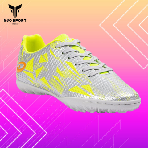  Giày bóng đá chính hãng AKKA TOUCH 1.0 KID Bạc/Chuối TF 