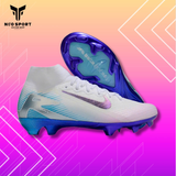  Giày Bóng Đá Cỏ Tự Nhiên Mercurial Vapor 16 Superfly 10 Xanh/Trắng FG 