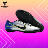  Giày Bóng Đá Cỏ Nhân Tạo Mercurial Victory 6 Neymar Xám/Xanh TF 