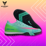  Giày Bóng Đá Cỏ Nhân Tạo Mercurial Vapor 16 Elite SE Cosmics Xanh Ngọc Cổ Lửng TF 