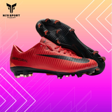  Giày Bóng Đá Cỏ Tự Nhiên Mercurial Vapor 9 Victory 6 Đỏ FG 