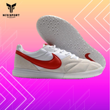  Giày Đá Banh Futsal Tiempo Sala Trắng Xám IC 