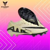  Giày Bóng Đá Cỏ Tự Nhiên Mercurial Air Zoom Vapor 15 Elite Bo Thun Màu Trà Sữa FG 