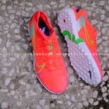  Giày Đá Banh Cỏ Nhân Tạo Mercurial Vapor 14 Pro bo thun Hồng Cam TF 
