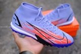  (CHÍNH HÃNG) GIÀY BÓNG ĐÁ NIKE MERCURIAL SUPERFLY 8 ACADEMY KM TÍM TF 