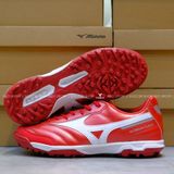  Giày Bóng Đá Chính Hãng Mizuno Morelia Sala Classic Đỏ Logo Trắng TF 