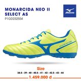  Giày Bóng Đá Chính Hãng Mizuno Monarcida Neo II Select AS Vàng/Xanh TF 