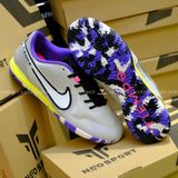 Giày Bóng Đá Tiempo 9 Pro Futsal Xám/Camo IC 