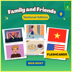  Bộ Flashcards - Tiếng Anh 5 Family and Friends National Edition 