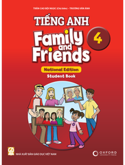  Tiếng Anh 4 Family and Friends National Edition - Sách học sinh (Bộ Chân trời sáng tạo) 