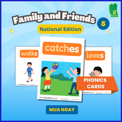  Bộ Phonics cards - Tiếng Anh 5 Family and Friends National Edition 