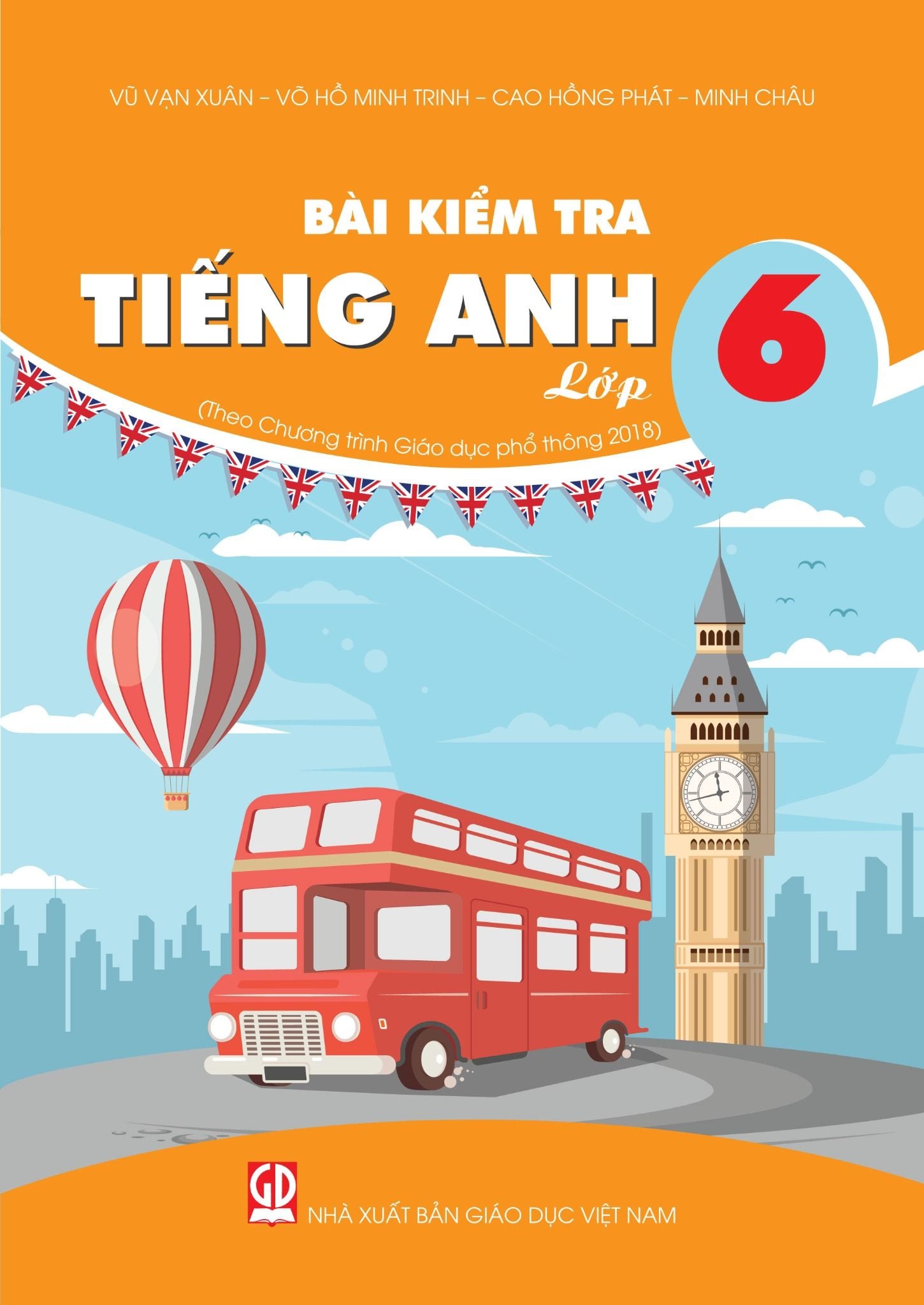  Bài kiểm tra tiếng Anh lớp 6 